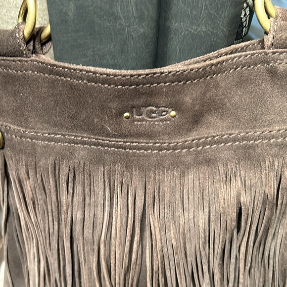 Euc Ugg suede boho bag. Perfect for fall and winter! - Picture 2 of 4